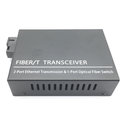 Convertidor 10/100 Mbps de los medios de la fibra de Ethernet de la conversión de los medios de la tecnología que cambia